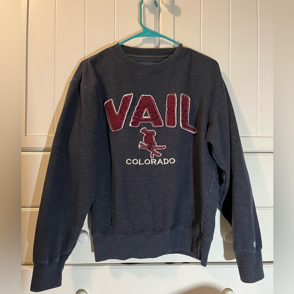 vail colorado thick sweatshirt
